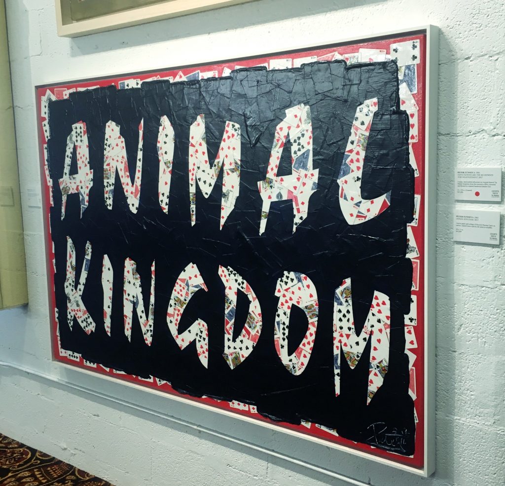 tableau animal kingdom exposition Wynwood Miami